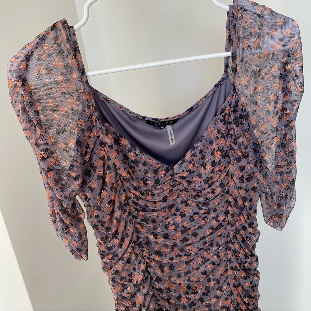 1. State Ruched Mini Dress - Picture 5 of 9